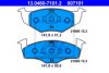 ATE 13.0460-7101.2 Brake Pad Set, disc brake